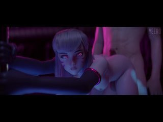 d va - nsfw; doggystyle; thicc; big ass; big butt; small tits; 3d sex porno hentai; (by @yeero) [overwatch]